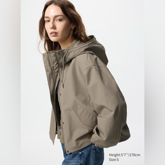 Cotton Blend Short Parka - Picture 3 of 7